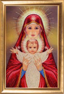 Bead Embroidery Kit Butterfly 499 Madonna and Child 37 х 24 см