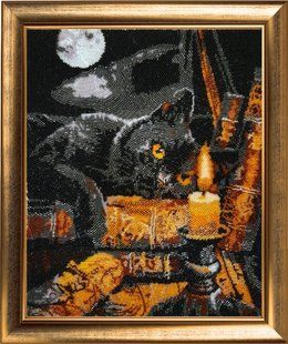 Bead Embroidery Kit Butterfly 658 Wiseman 34 х 28 см