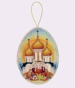 Bead Embroidery Kit Butterfly F056 Easter 12 х 9 см