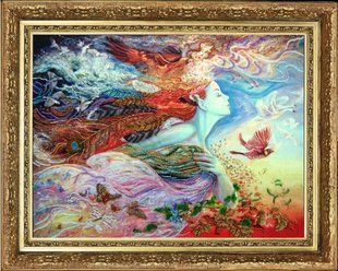 Bead Embroidery Kit Butterfly 460 Spirit of Flight 37 х 50 см