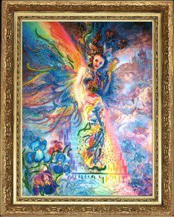 Bead Embroidery Kit Butterfly 461 Iris. Keeper of the Rainbow 35 х 26 см