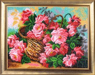 Bead Embroidery Kit Butterfly 260 Present for Sweetheart 26 х 34 см
