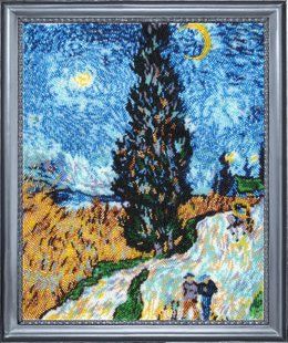 Bead Embroidery Kit Butterfly 364 Cypress Road 33 х 27 см