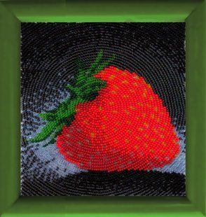 Pattern for Bead Embroidery Butterfly 948 Strawberry 13 х 14 см