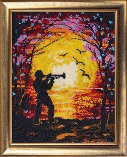 Bead Embroidery Kit Butterfly 809 Piper 34 х 27 см