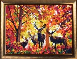 Bead Embroidery Kit Butterfly 575 Deer 25 х 34 см