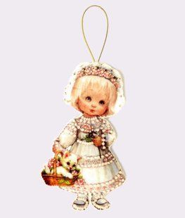 Bead Embroidery Kit Butterfly F048 Doll. Italy 12 х 7 см