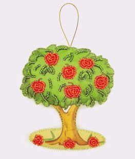 Bead Embroidery Kit Butterfly F149 Rejuvenation Tree 11 х 9 см