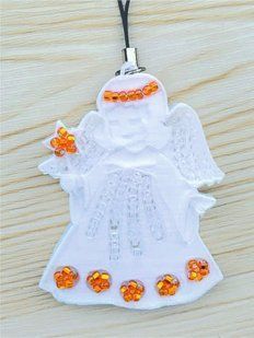 Bead Embroidery Kit Butterfly Decor figure "Angel"