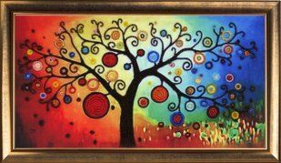 Bead Embroidery Kit Butterfly 367 Tree of Wealth 21 х 40 см