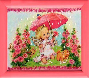 Pattern for Bead Embroidery Butterfly 950 Little Angel 15 х 13 см