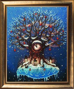 Bead Embroidery Kit Butterfly 371 Tree of Times 33 х 26 см