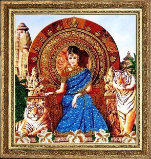 Bead Embroidery Kit Butterfly 422 Shanti 28 х 27 см