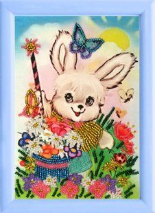 Схема для вишивки бісером Butterfly 955 "Зайка-чарівник" 17 х 12 см 955 фото