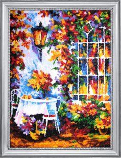 Bead Embroidery Kit Butterfly 322 Night Garden 50 х 36 см
