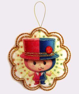 Bead Embroidery Kit Butterfly F123 Gemini 10 х 10 см