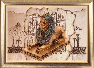 Bead Embroidery Kit Butterfly 633 Sphynx 26 х 37 см