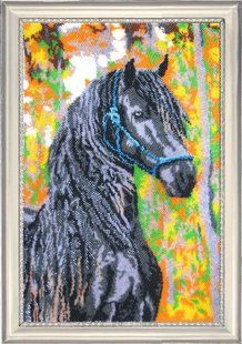 Bead Embroidery Kit Butterfly 635 Pretty Boy 36 х 24 см