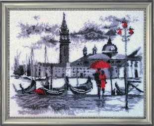Bead Embroidery Kit Butterfly 476 Venice 27 х 33 см