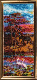 Bead Embroidery Kit Butterfly 350 Africa Part I 33 х 14 см