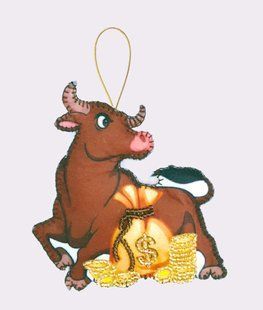 Bead Embroidery Kit Butterfly F150 Bull 11 х 10 см