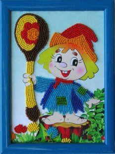 Pattern for Bead Embroidery Butterfly 908 Antoshka 17 х 12 см
