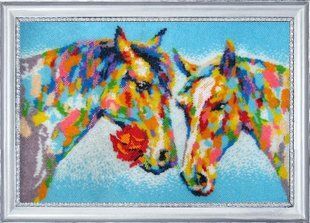 Bead Embroidery Kit Butterfly 637 Rainbow Radiance 25 х 37 см