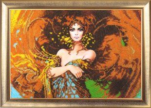 Bead Embroidery Kit Butterfly 431 Selena 24 х 34 см