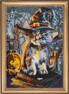 Bead Embroidery Kit Butterfly 641 Wizard 36 х 25 см