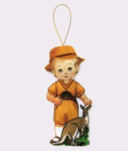 Bead Embroidery Kit Butterfly F081 Doll. Australia-М 12 х 7 см