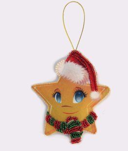 Bead Embroidery Kit Butterfly F029 Little Star 11 х 9 см