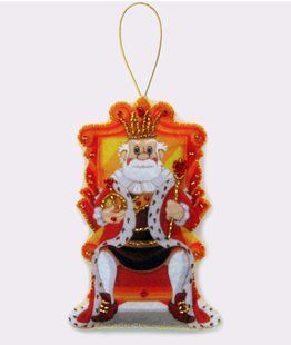 Bead Embroidery Kit Butterfly F133 Tsar 12 х 8 см