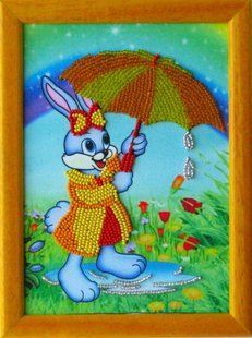 Схема для вишивки бісером Butterfly 915 "Зайченя" 17 х 12 см 915 фото
