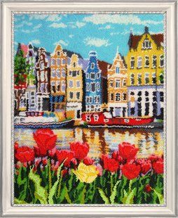 Bead Embroidery Kit Butterfly 384 Amsterdam 35 х 27 см