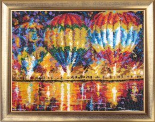 Bead Embroidery Kit Butterfly 334 The Balloons 36 х 46 см