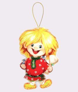 Bead Embroidery Kit Butterfly F151 Housekeeper Ghost 12 х 8 см
