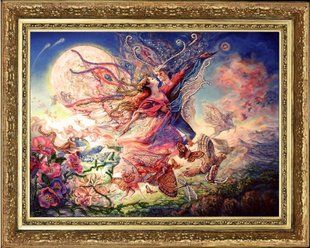 Bead Embroidery Kit Butterfly 452 Titania and Oberon 26 х 35 см