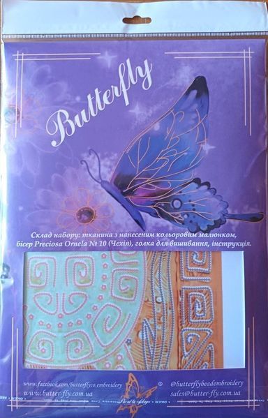 Набір для вишивання бісером Butterfly 560 Символ: ДОВГОЛІТТЯ 25 х 25 см 560 фото