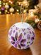 Bead Embroidery Kit Authentic Christmas Decor figure "Christmas gem. Amethyst"