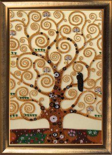 Bead Embroidery Kit Butterfly 339 Tree of Life 36 х 25 см