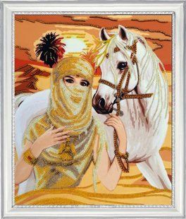 Bead Embroidery Kit Butterfly 832 Desert Princess 33 х 27 см