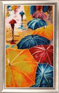 Bead Embroidery Kit Butterfly 833 Jolly Umbrellas 39 х 23 см