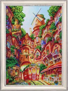 Bead Embroidery Kit Butterfly 391 Tram 36 х 26 см