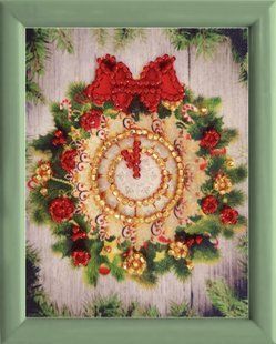 Схема для вишивки бісером Butterfly СМ138 Годинничок 9 х 7 см