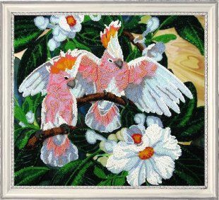 Схема для вишивки бісером Butterfly СА 518 Какаду 28 х 31 см