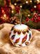Bead Embroidery Kit Authentic Christmas Decor figure "Golden Ornament.Coral"