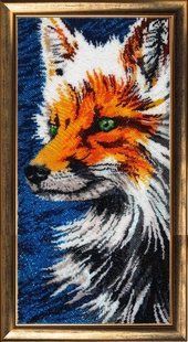 Bead Embroidery Kit Butterfly 653 Fox 39 х 19 см