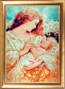 Bead Embroidery Kit Butterfly 837 Mother's Joy 37 х 26 см