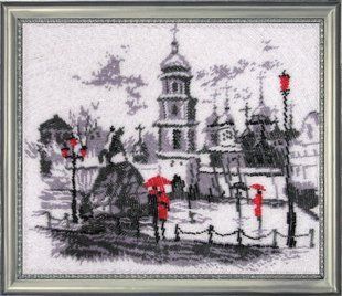 Bead Embroidery Kit Butterfly 344 Sofiya Square 27 х 32 см