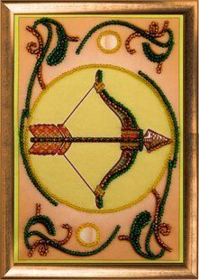 Bead Embroidery Kit Zodiac signs Sagittarius 2901 15 х 10см